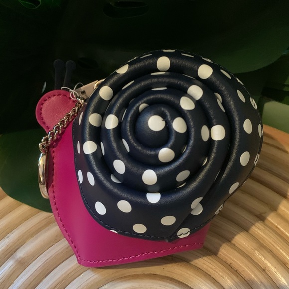 Kate spade enchanted wicker snail crossbody coin - Picture 14 of 16